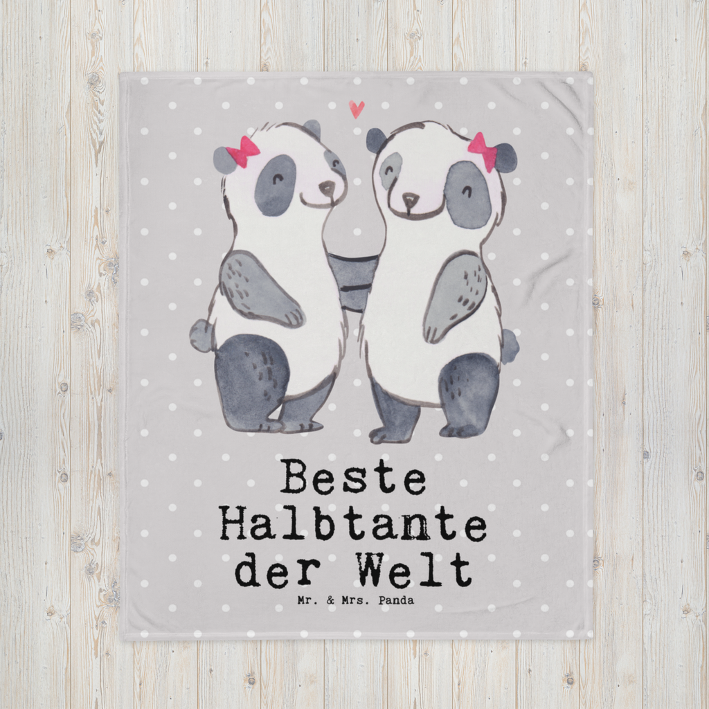 Kuscheldecke Panda Beste Halbtante der Welt Decke, Wohndecke, Tagesdecke, Wolldecke, Sofadecke, für, Dankeschön, Geschenk, Schenken, Geburtstag, Geburtstagsgeschenk, Geschenkidee, Danke, Bedanken, Mitbringsel, Freude machen, Geschenktipp, Halbtante, Tante, beste Tante, Stieftante, Stief, Stiefgeschwister, Familie, Kleinigkeit