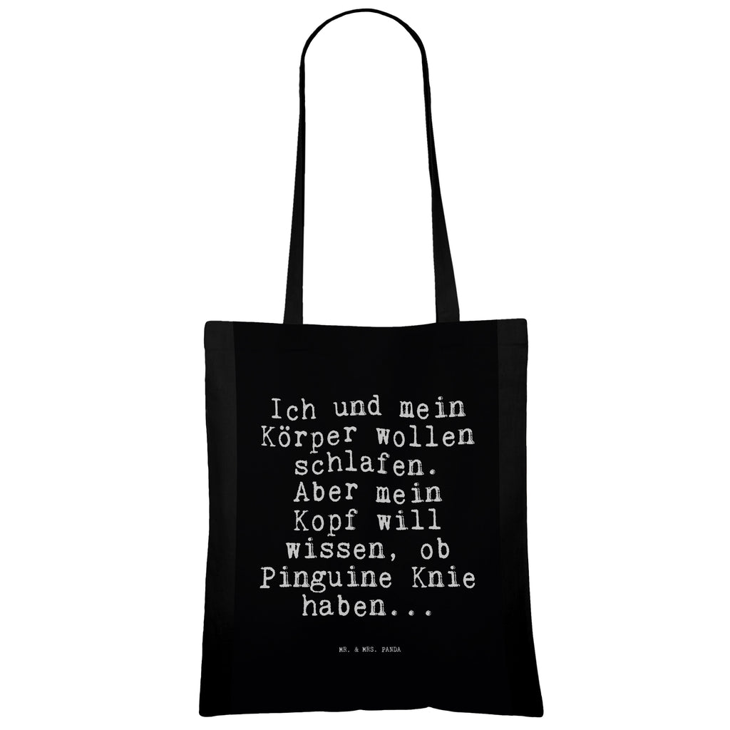 Tragetasche Ich und mein Körper... Beuteltasche, Beutel, Einkaufstasche, Jutebeutel, Stoffbeutel, Spruch, Sprüche, lustige Sprüche, Weisheiten, Zitate, Spruch Geschenke, Spruch Sprüche Weisheiten Zitate Lustig Weisheit Worte