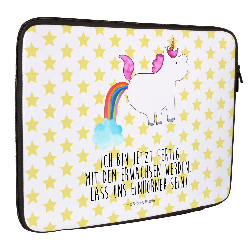 Notebook Tasche Einhorn Pupsen Notebook Tasche, Laptop, Computertasche, Tasche, Notebook-Tasche, Notebook-Reisehülle, Notebook Schutz, Einhorn, Einhörner, Einhorn Deko, Pegasus, Unicorn, Pups, Regenbogen, Glitzer, Einhornpower, Erwachsenwerden, Spaß, lustig, Freundin