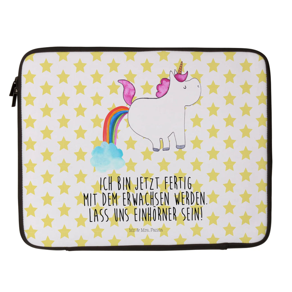 Notebook Tasche Einhorn Pupsen Notebook Tasche, Laptop, Computertasche, Tasche, Notebook-Tasche, Notebook-Reisehülle, Notebook Schutz, Einhorn, Einhörner, Einhorn Deko, Pegasus, Unicorn, Pups, Regenbogen, Glitzer, Einhornpower, Erwachsenwerden, Spaß, lustig, Freundin