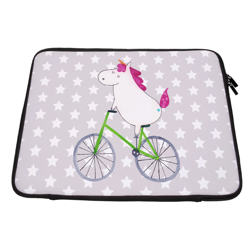 Notebook Tasche Einhorn Radfahrer Notebook Tasche, Laptop, Computertasche, Tasche, Notebook-Tasche, Notebook-Reisehülle, Notebook Schutz, Einhorn, Einhörner, Einhorn Deko, Pegasus, Unicorn, Radfahren, Radfahrer, Rad, Bike, Feenstaub, Konfetti, Luxusproblem, Kummer, Liebeskummer