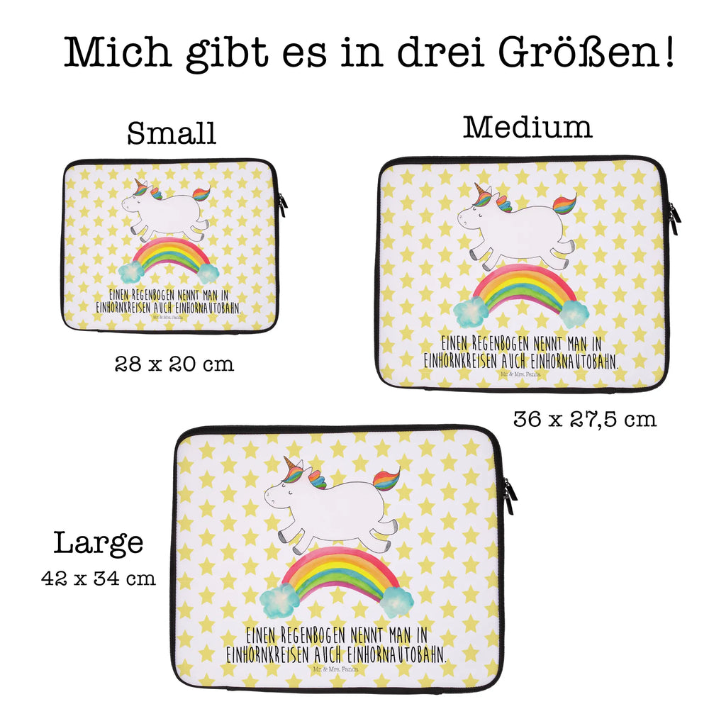 Notebook Tasche Einhorn Regenbogen Notebook Tasche, Laptop, Computertasche, Tasche, Notebook-Tasche, Notebook-Reisehülle, Notebook Schutz, Einhorn, Einhörner, Einhorn Deko, Pegasus, Unicorn, Regenbogen, Glitzer, Einhornpower, Erwachsenwerden, Einhornautobahn