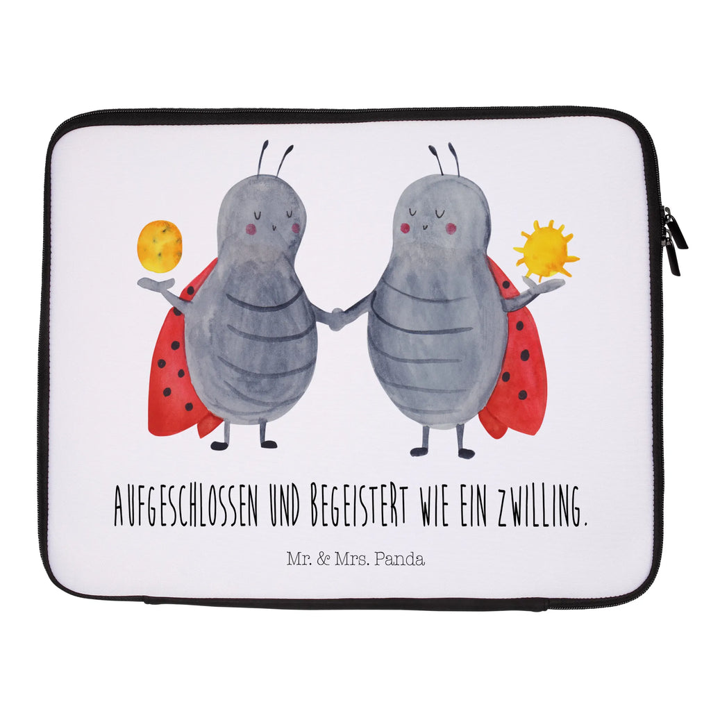 Notebook Tasche Sternzeichen Zwilling Notebook Tasche, Laptop, Computertasche, Tasche, Notebook-Tasche, Notebook-Reisehülle, Notebook Schutz, Tierkreiszeichen, Sternzeichen, Horoskop, Astrologie, Aszendent, Zwillinge, Zwilling Geschenk, Zwilling Sternzeichen, Geburtstag Mai, Geschenk Mai, Geschenk Juni, Marienkäfer, Glückskäfer, Zwillingsbruder, Zwillingsschwester