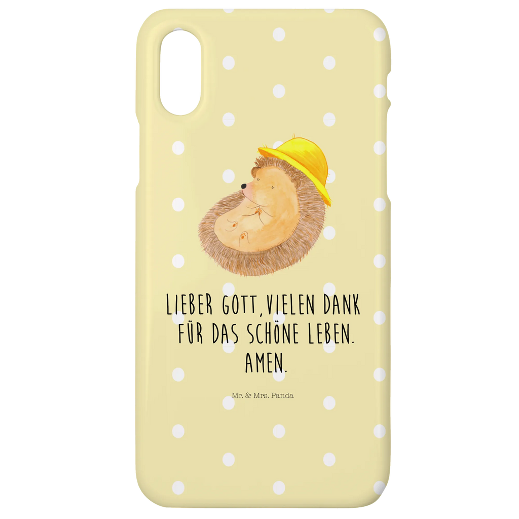 Handyhülle Igel Beten Handyhülle, Handycover, Cover, Handy, Hülle, Iphone 10, Iphone X, Tiermotive, Gute Laune, lustige Sprüche, Tiere, Igel, Igel mit Hut, Sonnenhut, Gott, Amen, beten, Leben, Dankbarkeit, Dankbar sein, dankbar, genießen