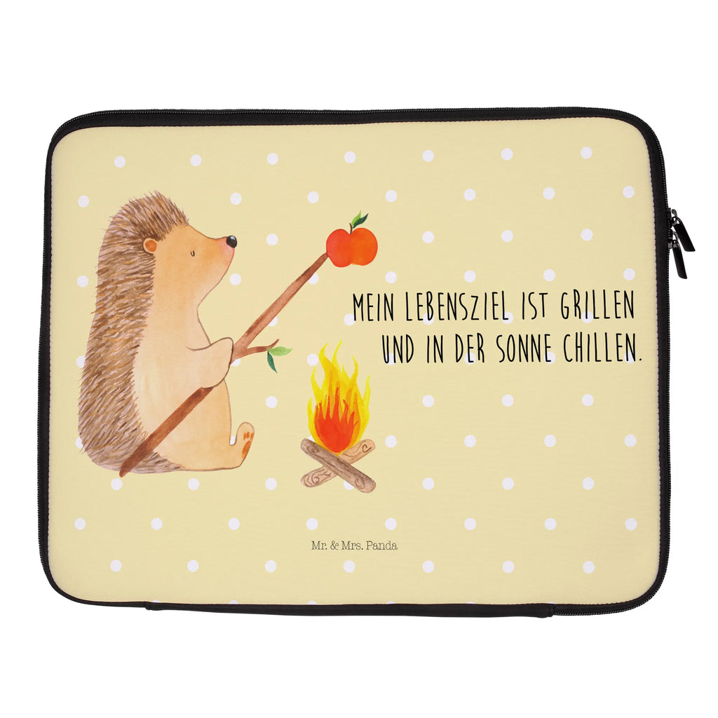 Notebook Tasche Igel Grillen Notebook Tasche, Laptop, Computertasche, Tasche, Notebook-Tasche, Notebook-Reisehülle, Notebook Schutz, Tiermotive, Gute Laune, lustige Sprüche, Tiere, Igel, Grillen, Ziele, Motivation, arbeitslos, Sinn des Lebens, Spruch