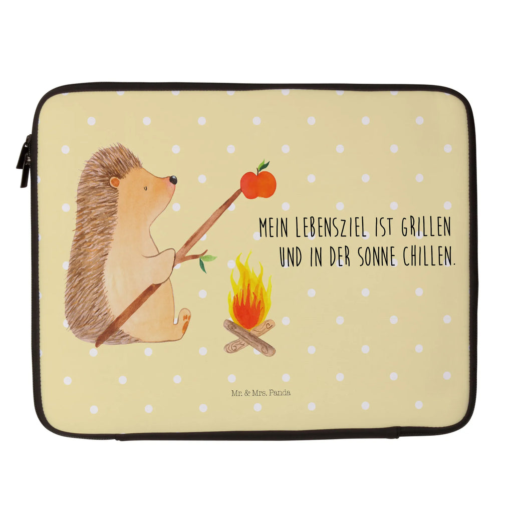 Notebook Tasche Igel Grillen Notebook Tasche, Laptop, Computertasche, Tasche, Notebook-Tasche, Notebook-Reisehülle, Notebook Schutz, Tiermotive, Gute Laune, lustige Sprüche, Tiere, Igel, Grillen, Ziele, Motivation, arbeitslos, Sinn des Lebens, Spruch