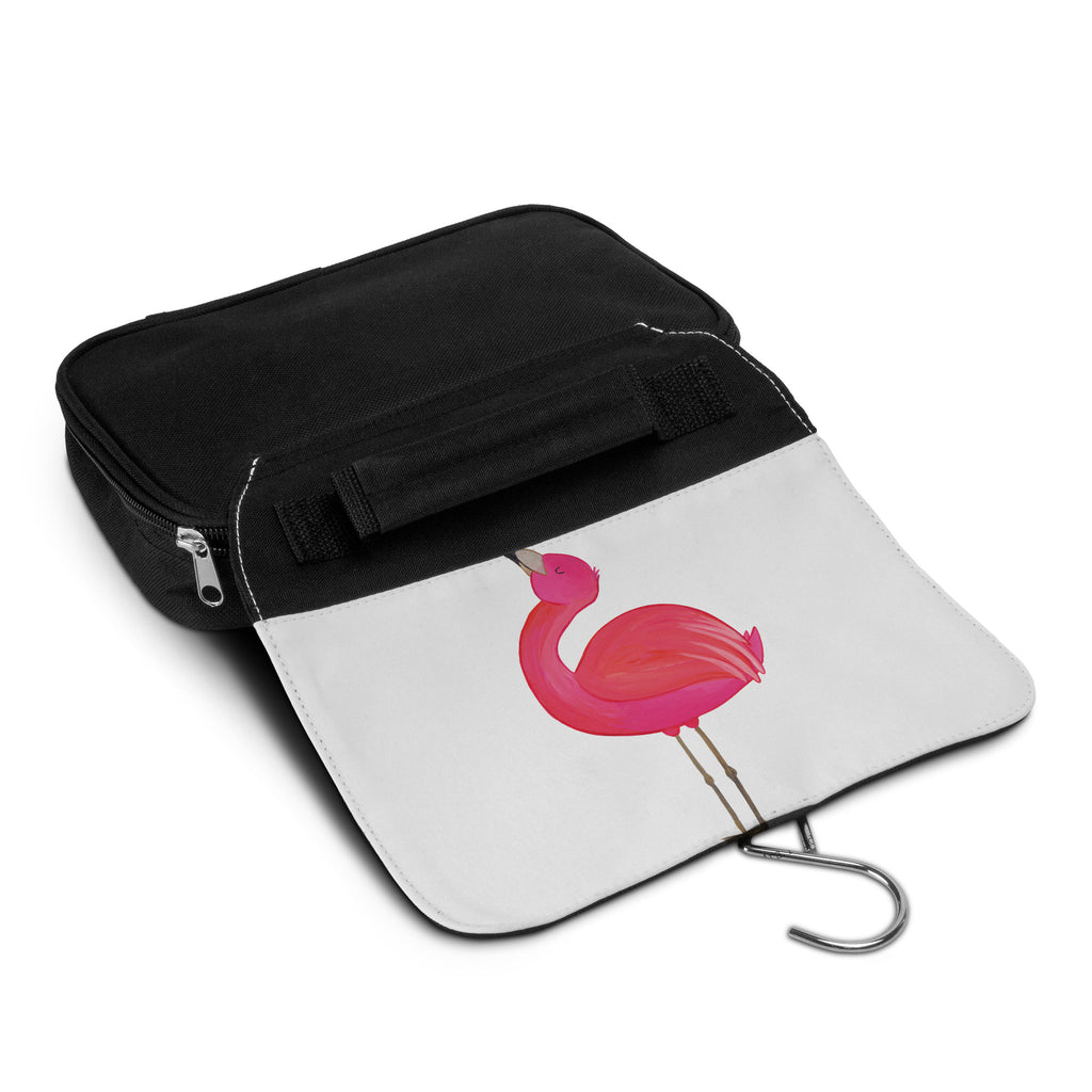 Kulturbeutel Flamingo Stolz Kulturbeutel, Zum Aufhängen, Waschtasche, Kosmetiktasche, Damen, Herren, Aufbewahrungstasche, Schminktasche, Kosmetikbeutel, Organizer, Kulturtasche, Schminkutensil, Flamingo, stolz, Freude, Selbstliebe, Selbstakzeptanz, Freundin, beste Freundin, Tochter, Mama, Schwester