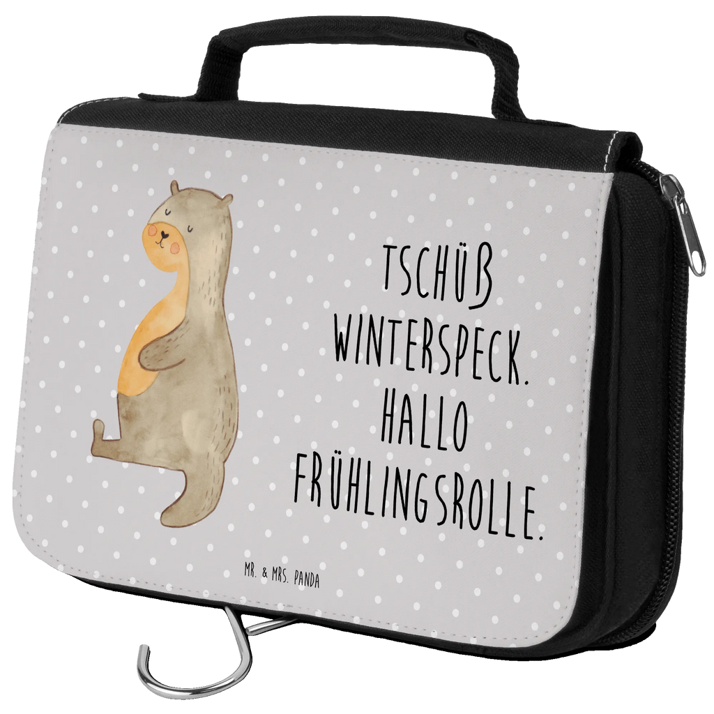 Kulturbeutel Otter Bauch Kulturbeutel, Zum Aufhängen, Waschtasche, Kosmetiktasche, Damen, Herren, Aufbewahrungstasche, Schminktasche, Kosmetikbeutel, Organizer, Kulturtasche, Schminkutensil, Otter, Fischotter, Seeotter, Otter Seeotter See Otter