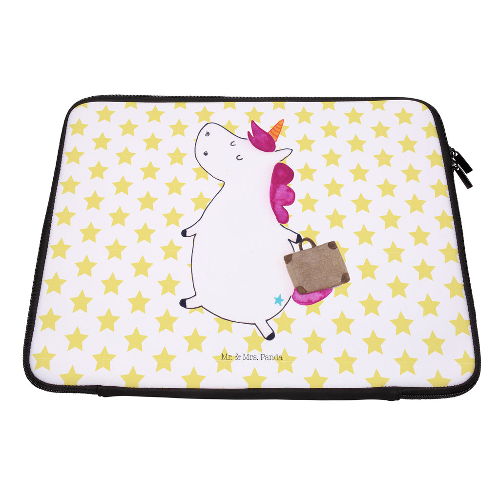 Notebook Tasche Einhorn Koffer Notebook Tasche, Laptop, Computertasche, Tasche, Notebook-Tasche, Notebook-Reisehülle, Notebook Schutz, Einhorn, Einhörner, Einhorn Deko, Pegasus, Unicorn, unicorn, Koffer, Verreisen, Reise, Gepäck, Abenteuer, Erwachsen, Kind, albern, Spaß, lustig, witzig