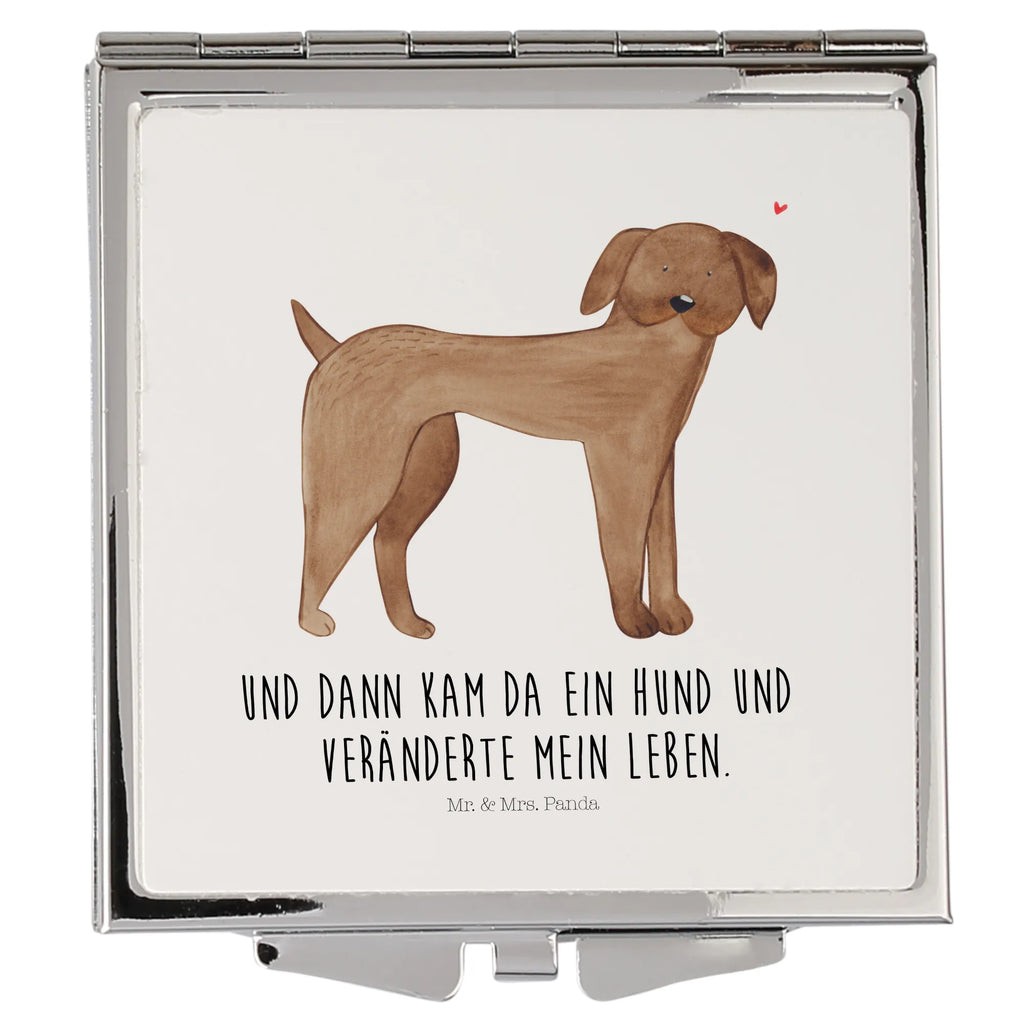 Handtaschenspiegel quadratisch Hund Dogge Spiegel, Handtasche, Quadrat, silber, schminken, Schminkspiegel, Hund, Hundemotiv, Haustier, Hunderasse, Tierliebhaber, Hundebesitzer, Sprüche, Hunde, Dogge, Deutsche Dogge, Great Dane