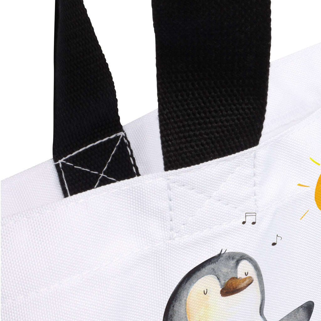 Shopper Pinguin Surfer Beutel, Einkaufstasche, Tasche, Strandtasche, Einkaufsbeutel, Shopper, Schultasche, Freizeittasche, Tragebeutel, Schulbeutel, Alltagstasche, Pinguin, Pinguine, surfen, Surfer, Hawaii, Urlaub, Wellen, Wellen reiten, Portugal