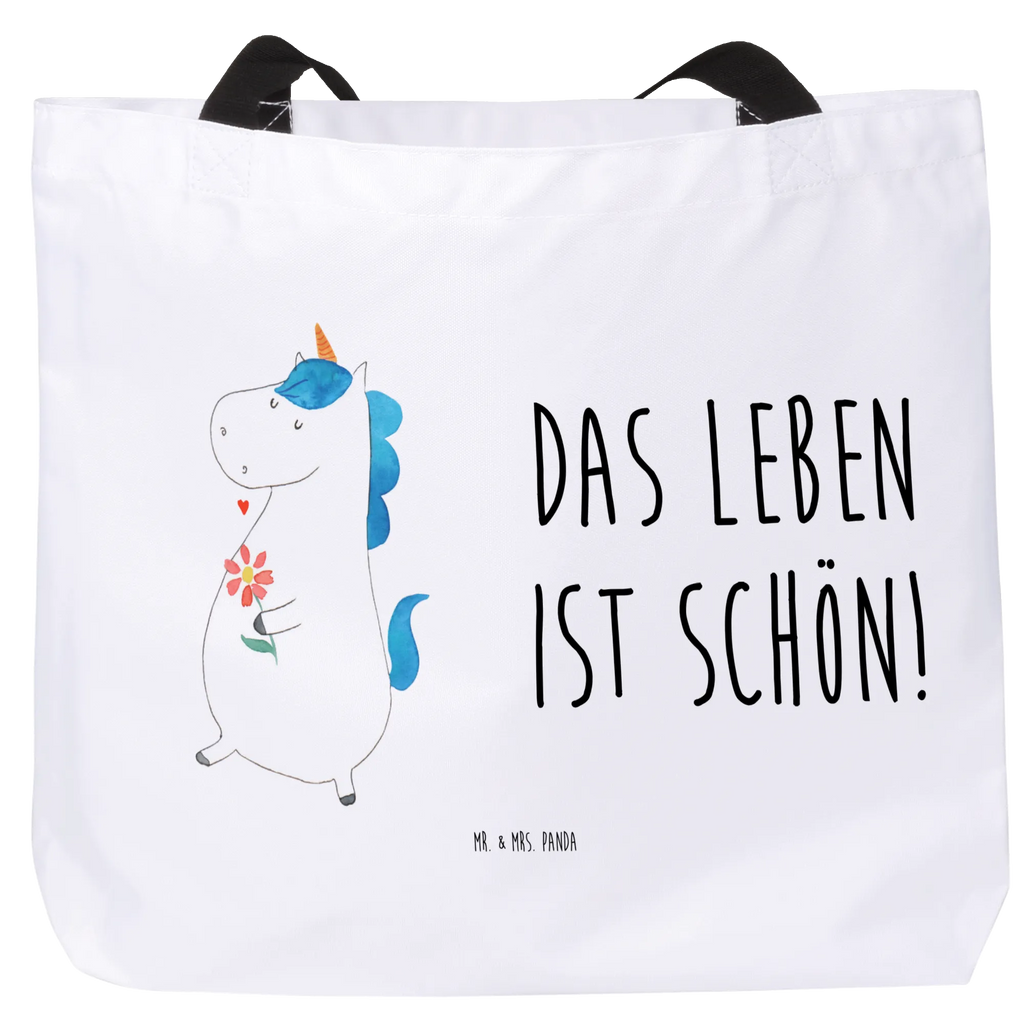 Shopper Einhorn Spaziergang Beutel, Einkaufstasche, Tasche, Strandtasche, Einkaufsbeutel, Shopper, Schultasche, Freizeittasche, Tragebeutel, Schulbeutel, Alltagstasche, Einhorn, Einhörner, Einhorn Deko, Pegasus, Unicorn, Glitzer, Blumen, Spaziergang, Motivation, Gute Laune, Freude, Freundin, Mutter, Schwester