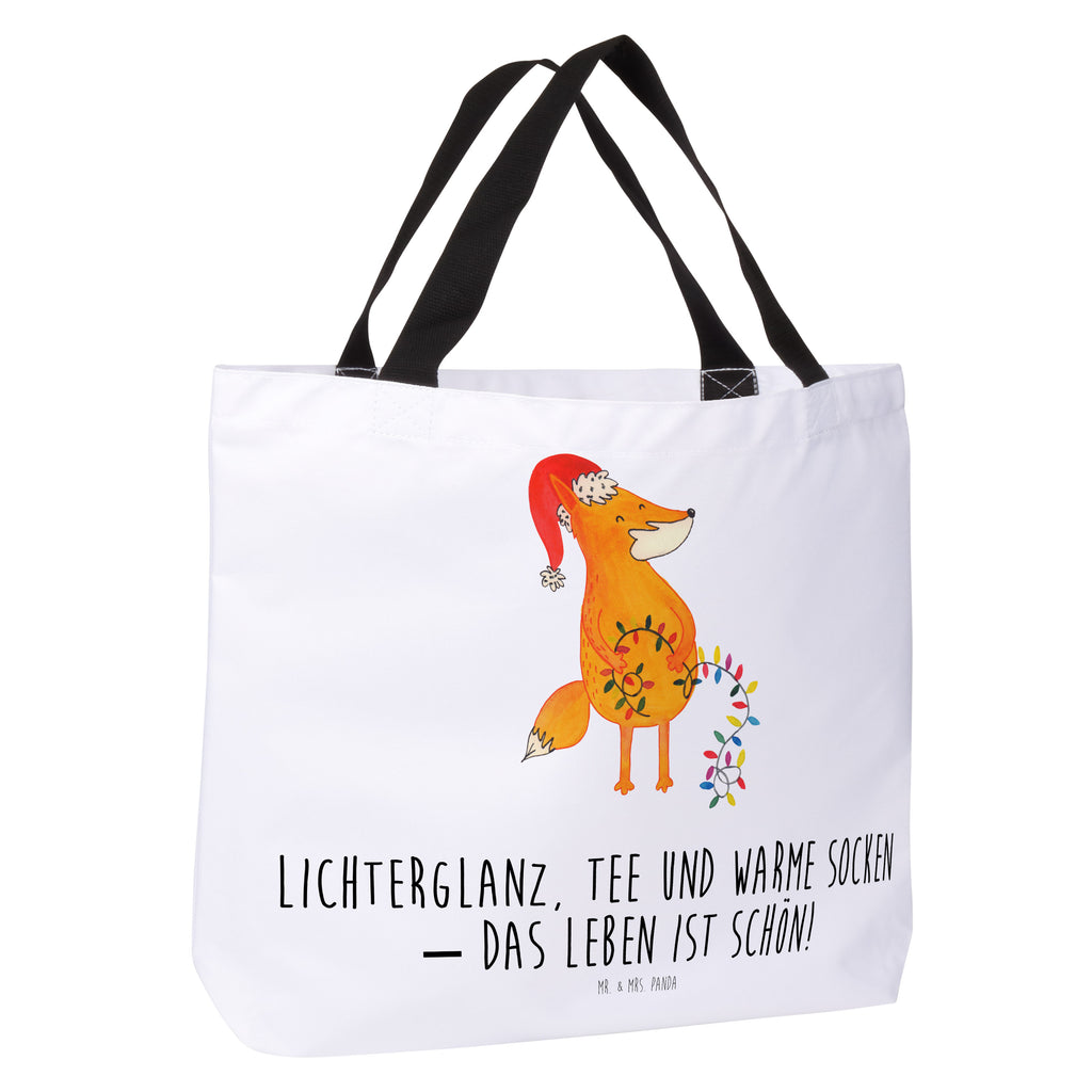 Shopper Fuchs Weihnachten Beutel, Einkaufstasche, Tasche, Strandtasche, Einkaufsbeutel, Shopper, Schultasche, Freizeittasche, Tragebeutel, Schulbeutel, Alltagstasche, Winter, Weihnachten, Weihnachtsdeko, Nikolaus, Advent, Heiligabend, Wintermotiv, Fuchs, Füchse, Spruch schön, Geschenk Weihnachten, Weihnachtsmann, Weihnachtszeit