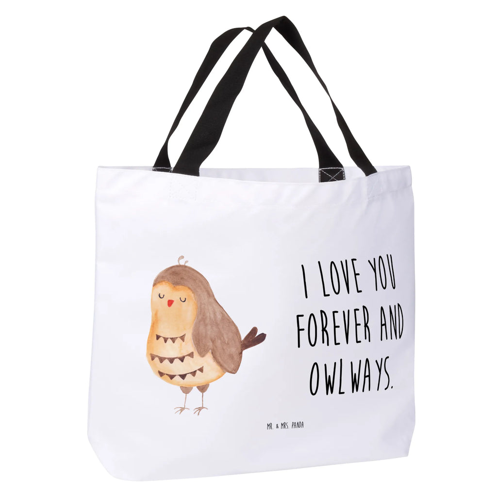 Shopper Eule Zufrieden Beutel, Einkaufstasche, Tasche, Strandtasche, Einkaufsbeutel, Shopper, Schultasche, Freizeittasche, Tragebeutel, Schulbeutel, Alltagstasche, Eule, Eule Spruch, Eule deko, Owl, Liebe Spruch, Romantisch, Wortspiel lustig, Spruch schön, Geschenk Hochzeitstag