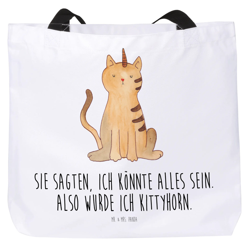 Shopper Einhorn Katze Beutel, Einkaufstasche, Tasche, Strandtasche, Einkaufsbeutel, Shopper, Schultasche, Freizeittasche, Tragebeutel, Schulbeutel, Alltagstasche, Einhorn, Einhörner, Einhorn Deko, Pegasus, Unicorn, Katzer, Mieze, Regenbogen, Glitzer, Einhornpower, Erwachsenwerden, Katze, Katzenhorn, Einhornkatze, Kittyhorn