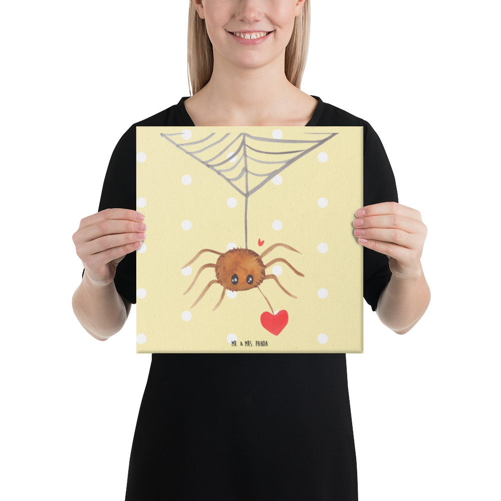 Leinwand Bild Spinne Agathe Liebe Leinwand, Bild, Kunstdruck, Wanddeko, Dekoration, Spinne Agathe, Spinne, Agathe, Videos, Merchandise, Liebe, Verliebt, Liebesbeweis, Liebesgeschenk