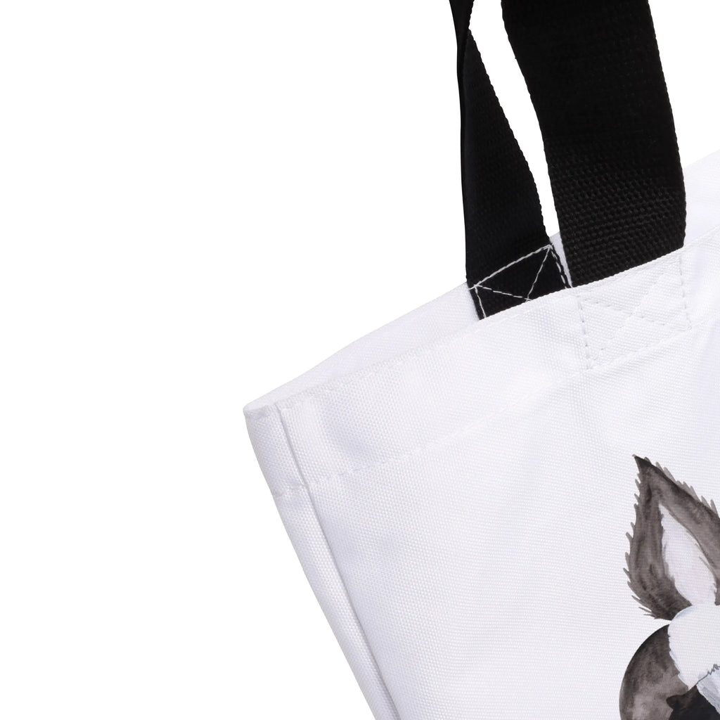 Shopper Stinktier Angriff Beutel, Einkaufstasche, Tasche, Strandtasche, Einkaufsbeutel, Shopper, Schultasche, Freizeittasche, Tragebeutel, Schulbeutel, Alltagstasche, Stinktier, Skunk, Wildtier, Raubtier, Stinker, Stinki, wütend, Drohung