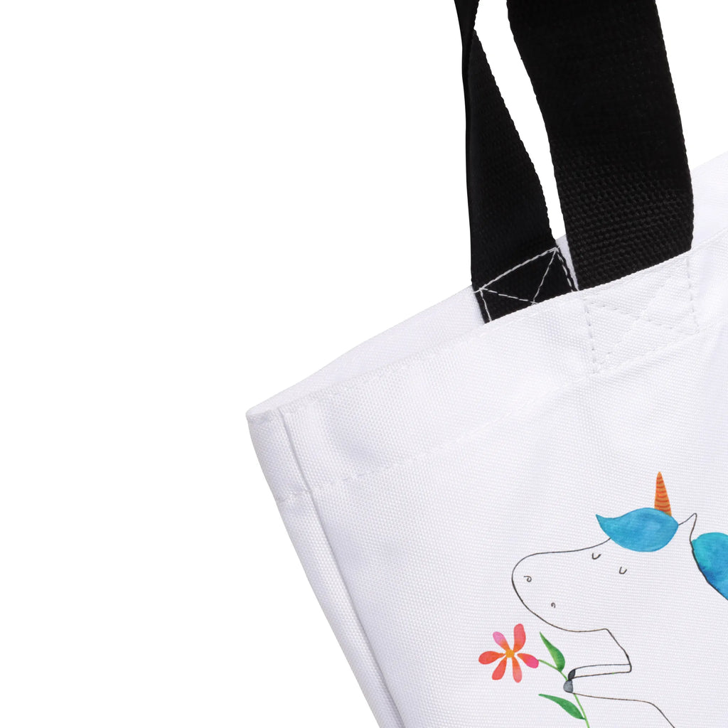 Shopper Einhorn Blume Beutel, Einkaufstasche, Tasche, Strandtasche, Einkaufsbeutel, Shopper, Schultasche, Freizeittasche, Tragebeutel, Schulbeutel, Alltagstasche, Einhorn, Einhörner, Einhorn Deko, Unicorn, Liebe, Liebesbeweis, Antrag, Heiratsantrag, Verlobung, Ehepaar, Pärchen, Partner, Freund, Freundin, Ehe, heiraten