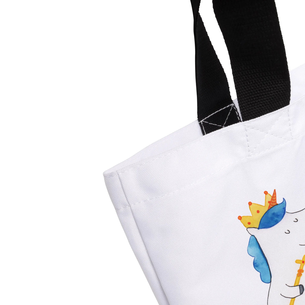 Shopper Einhorn König mit Schwert Beutel, Einkaufstasche, Tasche, Strandtasche, Einkaufsbeutel, Shopper, Schultasche, Freizeittasche, Tragebeutel, Schulbeutel, Alltagstasche, Einhorn, Einhörner, Einhorn Deko, Pegasus, Unicorn, König, Ritter, Mittelalter