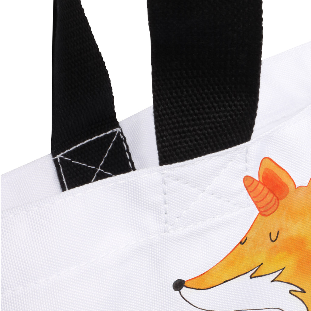 Shopper Einhorn Fuchs Beutel, Einkaufstasche, Tasche, Strandtasche, Einkaufsbeutel, Shopper, Schultasche, Freizeittasche, Tragebeutel, Schulbeutel, Alltagstasche, Einhorn, Einhörner, Einhorn Deko, Pegasus, Unicorn, Fuchs, Unicorns, Fuchshörnchen, Fuchshorn, Foxycorn, Füchse