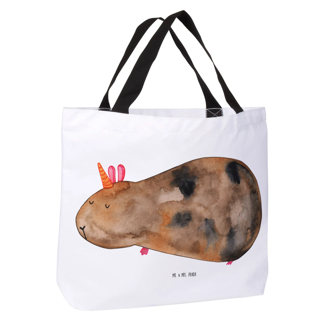 Shopper Einhorn Meerschweinchen Beutel, Einkaufstasche, Tasche, Strandtasche, Einkaufsbeutel, Shopper, Schultasche, Freizeittasche, Tragebeutel, Schulbeutel, Alltagstasche, Einhorn, Einhörner, Einhorn Deko, Unicorn, Meerhörnchen, Meericorn, Meerschwein, Meerschweinchen