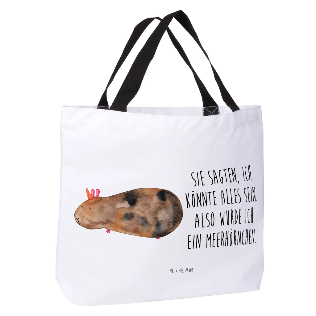 Shopper Einhorn Meerschweinchen Beutel, Einkaufstasche, Tasche, Strandtasche, Einkaufsbeutel, Shopper, Schultasche, Freizeittasche, Tragebeutel, Schulbeutel, Alltagstasche, Einhorn, Einhörner, Einhorn Deko, Unicorn, Meerhörnchen, Meericorn, Meerschwein, Meerschweinchen