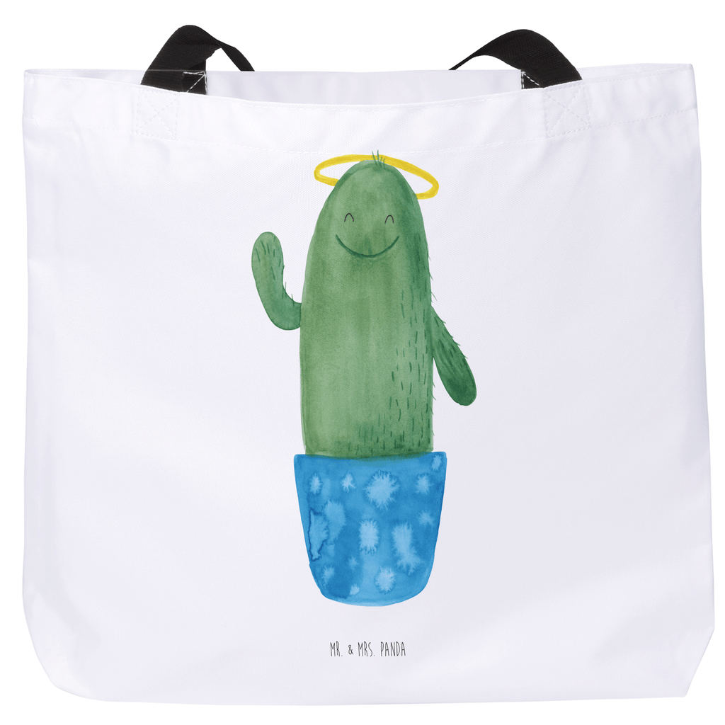 Shopper Kaktus Heilig Beutel, Einkaufstasche, Tasche, Strandtasche, Einkaufsbeutel, Shopper, Schultasche, Freizeittasche, Tragebeutel, Schulbeutel, Alltagstasche, Kaktus, Kakteen, frech, lustig, Kind, Eltern, Familie, Bruder, Schwester, Schwestern, Freundin, Heiligenschein