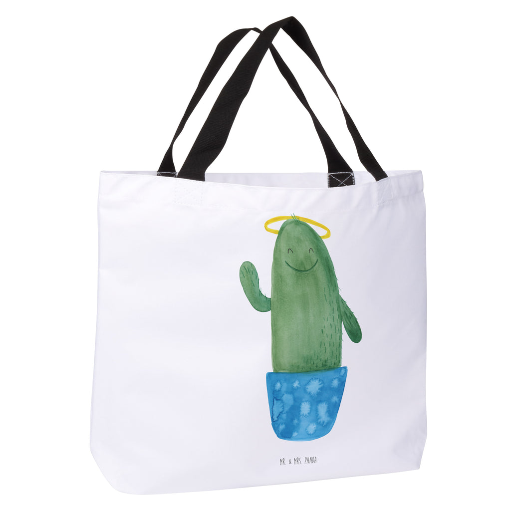 Shopper Kaktus Heilig Beutel, Einkaufstasche, Tasche, Strandtasche, Einkaufsbeutel, Shopper, Schultasche, Freizeittasche, Tragebeutel, Schulbeutel, Alltagstasche, Kaktus, Kakteen, frech, lustig, Kind, Eltern, Familie, Bruder, Schwester, Schwestern, Freundin, Heiligenschein