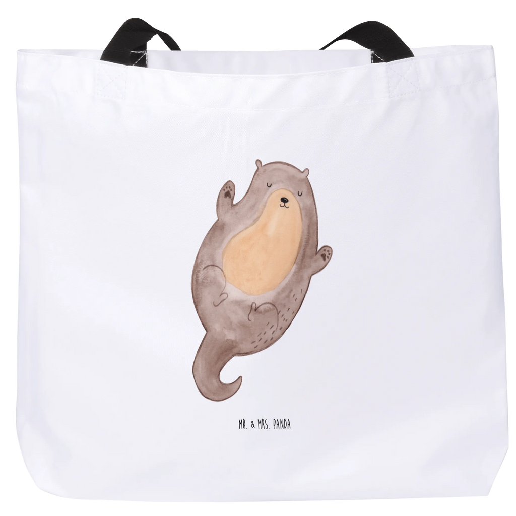 Shopper Otter Umarmen Beutel, Einkaufstasche, Tasche, Strandtasche, Einkaufsbeutel, Shopper, Schultasche, Freizeittasche, Tragebeutel, Schulbeutel, Alltagstasche, Otter, Fischotter, Seeotter, Otter Seeotter See Otter