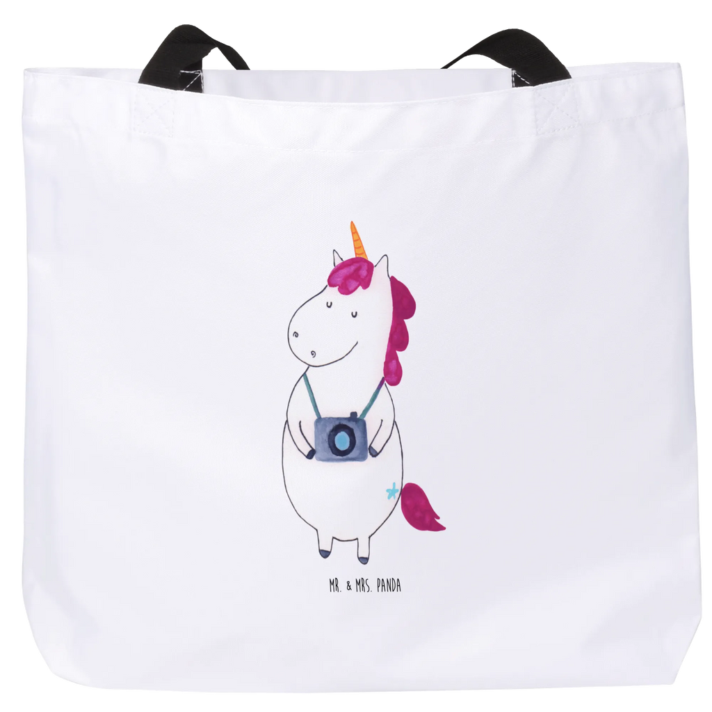 Shopper Einhorn Fotograf Beutel, Einkaufstasche, Tasche, Strandtasche, Einkaufsbeutel, Shopper, Schultasche, Freizeittasche, Tragebeutel, Schulbeutel, Alltagstasche, Einhorn, Einhörner, Einhorn Deko, Pegasus, Unicorn, Fotograf, Fotografie, Kamera, Reisen, Weltreise, Weltenbummler, Urlaub, Tourist, Kurztrip, Reise, Städtereise