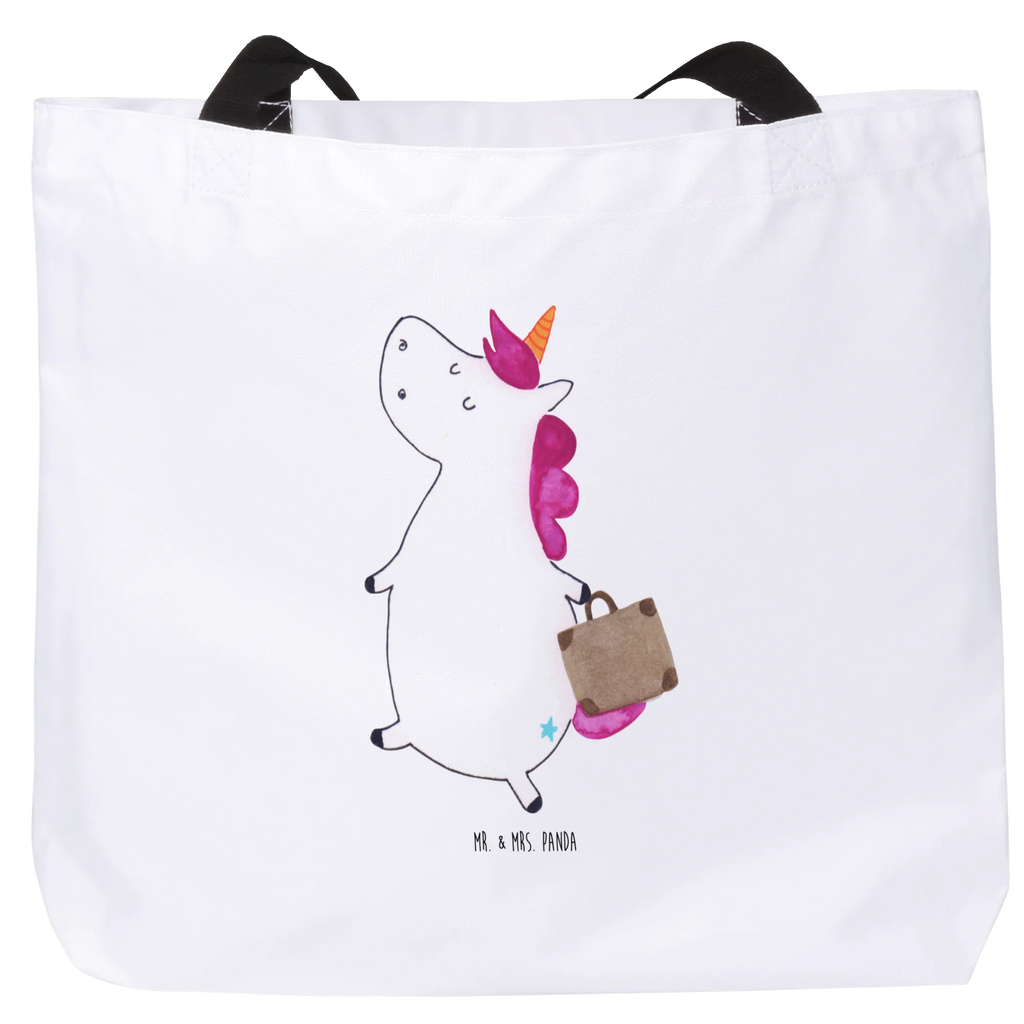 Shopper Einhorn Koffer Beutel, Einkaufstasche, Tasche, Strandtasche, Einkaufsbeutel, Shopper, Schultasche, Freizeittasche, Tragebeutel, Schulbeutel, Alltagstasche, Einhorn, Einhörner, Einhorn Deko, Pegasus, Unicorn, unicorn, Koffer, Verreisen, Reise, Gepäck, Abenteuer, Erwachsen, Kind, albern, Spaß, lustig, witzig