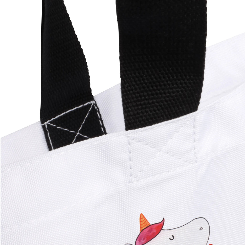 Shopper Einhorn Küchenfee Beutel, Einkaufstasche, Tasche, Strandtasche, Einkaufsbeutel, Shopper, Schultasche, Freizeittasche, Tragebeutel, Schulbeutel, Alltagstasche, Einhorn, Einhörner, Einhorn Deko, Unicorn, backen, Muffin, Motivation, Träumer, träumen, Bäckerin, Hobbykoch, Koch, Torte, Kuchen