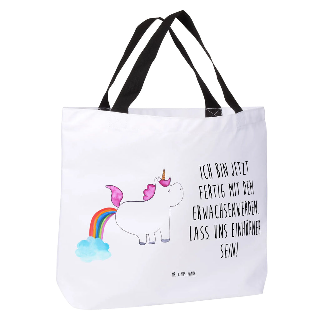 Shopper Einhorn Pupsen Beutel, Einkaufstasche, Tasche, Strandtasche, Einkaufsbeutel, Shopper, Schultasche, Freizeittasche, Tragebeutel, Schulbeutel, Alltagstasche, Einhorn, Einhörner, Einhorn Deko, Unicorn, Pups, Regenbogen, Glitzer, Einhornpower, Erwachsenwerden, Spaß, lustig, Freundin