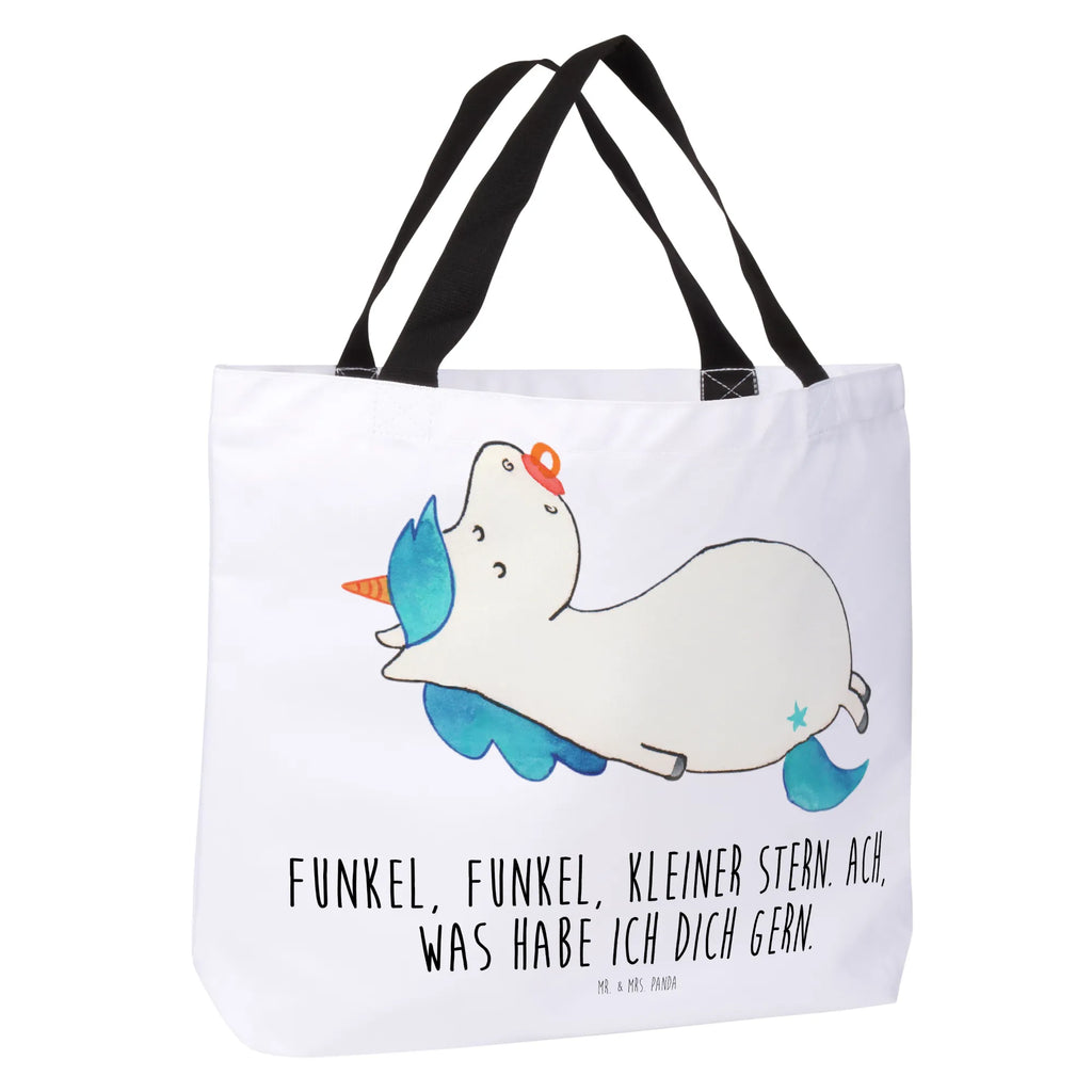 Shopper Einhorn Schnuller Beutel, Einkaufstasche, Tasche, Strandtasche, Einkaufsbeutel, Shopper, Schultasche, Freizeittasche, Tragebeutel, Schulbeutel, Alltagstasche, Einhorn, Einhörner, Einhorn Deko, Pegasus, Unicorn, Baby, Kleinkind, Geburt, Geburtstag, Säugling, Schnuller, Geschenk Geburt, Mutter, Mama