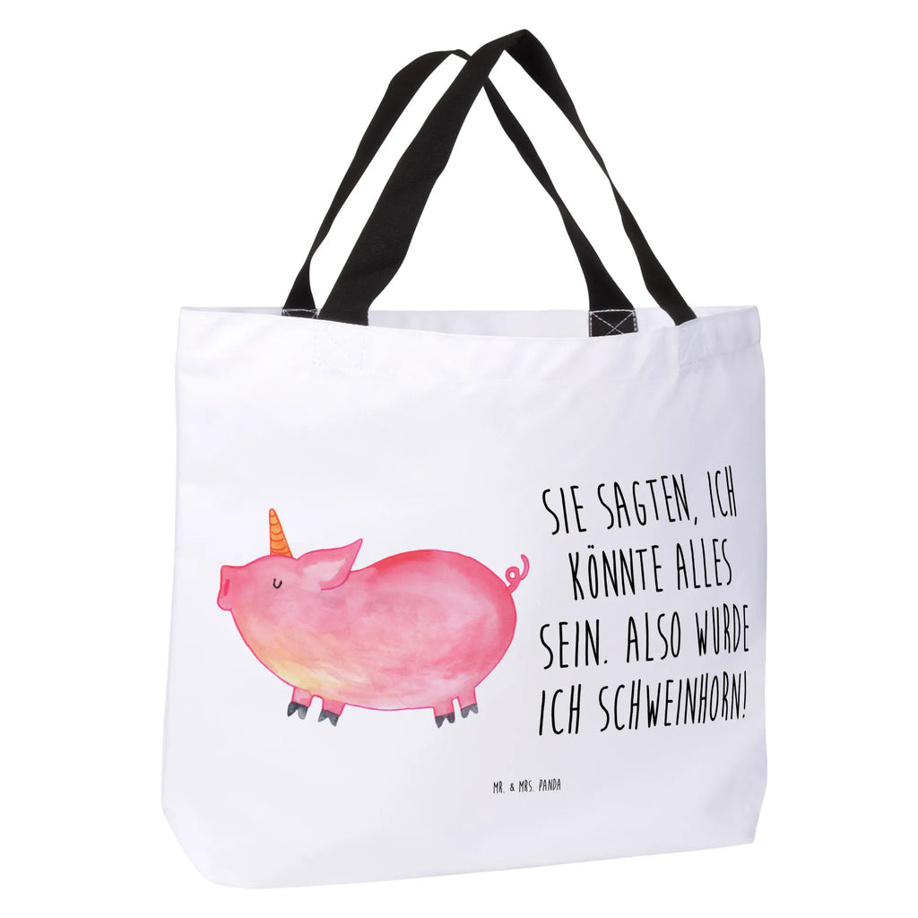 Shopper Einhorn Schwein Beutel, Einkaufstasche, Tasche, Strandtasche, Einkaufsbeutel, Shopper, Schultasche, Freizeittasche, Tragebeutel, Schulbeutel, Alltagstasche, Einhorn, Einhörner, Einhorn Deko, Unicorn, Party, Spaß, Schwein, Schweinhorn, Bauer, witzig. lustig, Spruch, geschenk, Pig, Piggy, funny, english, englisch