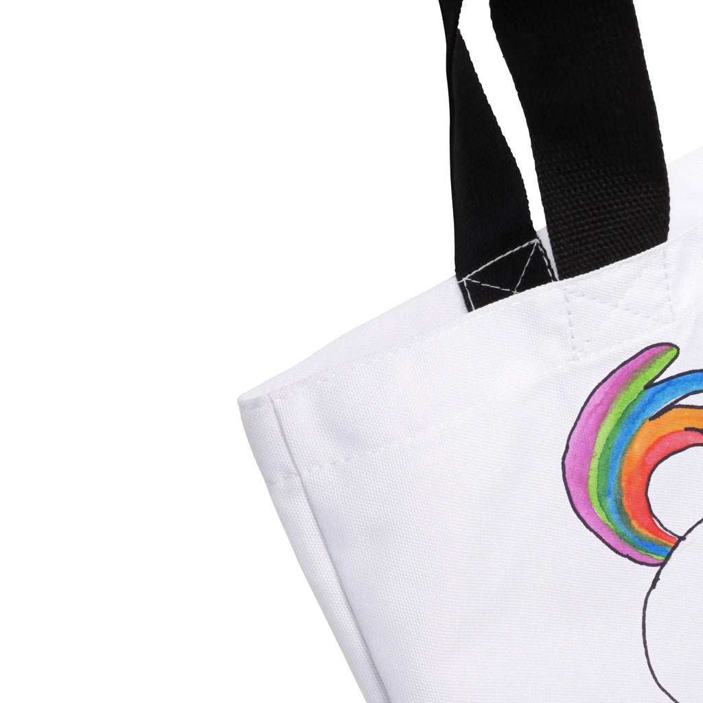 Shopper Einhorn Stolzieren Beutel, Einkaufstasche, Tasche, Strandtasche, Einkaufsbeutel, Shopper, Schultasche, Freizeittasche, Tragebeutel, Schulbeutel, Alltagstasche, Einhorn, Einhörner, Einhorn Deko, Pegasus, Unicorn, stolz, anders, bunt, Pferd, Reiter, Reiten, Freundin, Geschenk