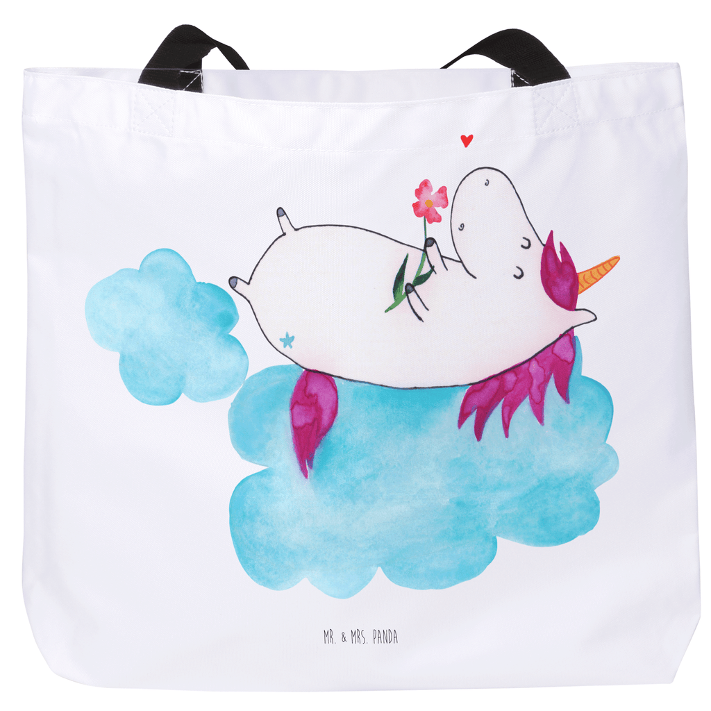 Shopper Einhorn Verliebt Beutel, Einkaufstasche, Tasche, Strandtasche, Einkaufsbeutel, Shopper, Schultasche, Freizeittasche, Tragebeutel, Schulbeutel, Alltagstasche, Einhorn, Einhörner, Einhorn Deko, Pegasus, Unicorn, verliebt, Liebe, Liebesbeweis, Freundin, Wolke