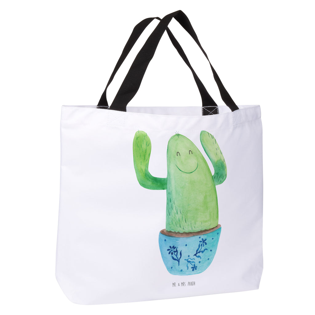 Shopper Kaktus Happy Beutel, Einkaufstasche, Tasche, Strandtasche, Einkaufsbeutel, Shopper, Schultasche, Freizeittasche, Tragebeutel, Schulbeutel, Alltagstasche, Kaktus, Kakteen, Motivation, Spruch, lustig, Kindersicherung, Neustart, Büro, Büroalltag, Kollege, Kollegin, Freundin, Mutter, Familie, Ausbildung