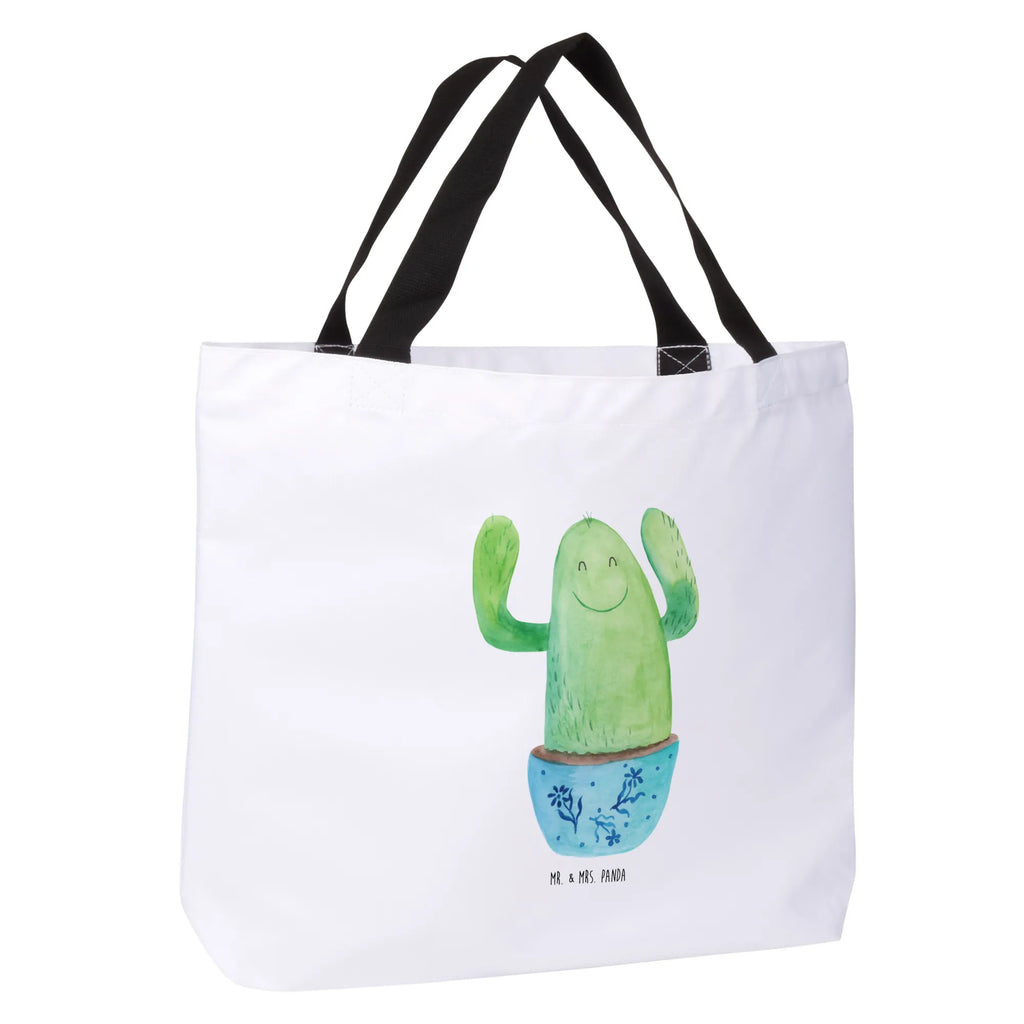 Shopper Kaktus Happy Beutel, Einkaufstasche, Tasche, Strandtasche, Einkaufsbeutel, Shopper, Schultasche, Freizeittasche, Tragebeutel, Schulbeutel, Alltagstasche, Kaktus, Kakteen, Motivation, Spruch, lustig, Kindersicherung, Neustart, Büro, Büroalltag, Kollege, Kollegin, Freundin, Mutter, Familie, Ausbildung