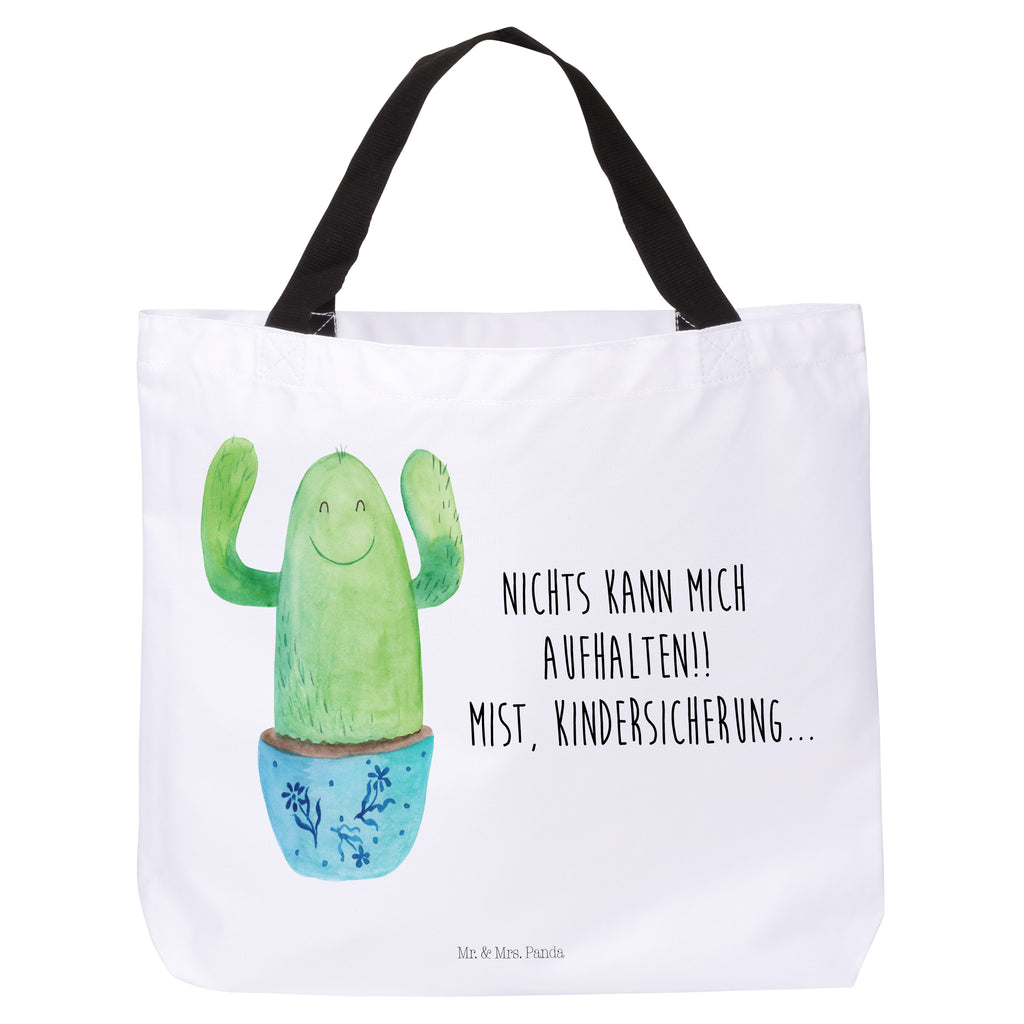 Shopper Kaktus Happy Beutel, Einkaufstasche, Tasche, Strandtasche, Einkaufsbeutel, Shopper, Schultasche, Freizeittasche, Tragebeutel, Schulbeutel, Alltagstasche, Kaktus, Kakteen, Motivation, Spruch, lustig, Kindersicherung, Neustart, Büro, Büroalltag, Kollege, Kollegin, Freundin, Mutter, Familie, Ausbildung