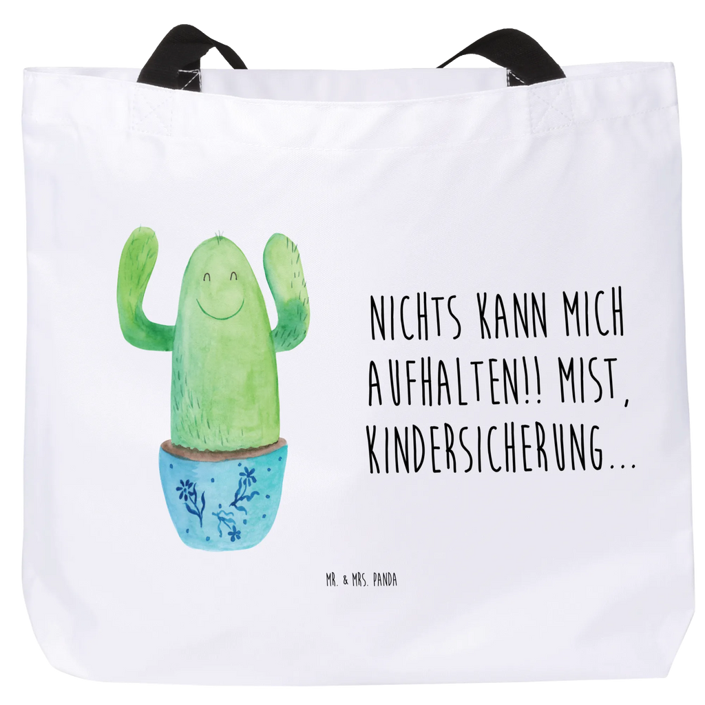 Shopper Kaktus Happy Beutel, Einkaufstasche, Tasche, Strandtasche, Einkaufsbeutel, Shopper, Schultasche, Freizeittasche, Tragebeutel, Schulbeutel, Alltagstasche, Kaktus, Kakteen, Motivation, Spruch, lustig, Kindersicherung, Neustart, Büro, Büroalltag, Kollege, Kollegin, Freundin, Mutter, Familie, Ausbildung