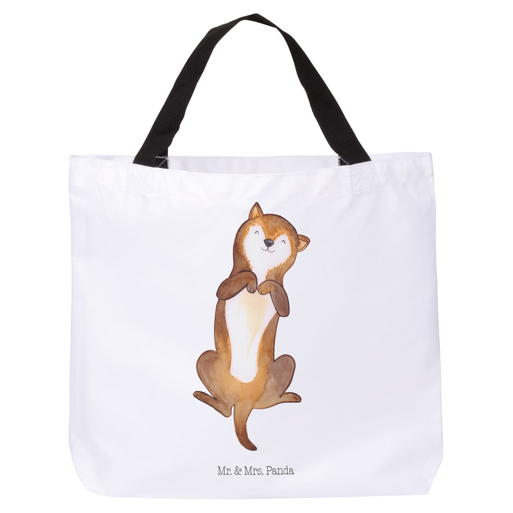 Shopper Hund Streicheln Beutel, Einkaufstasche, Tasche, Strandtasche, Einkaufsbeutel, Shopper, Schultasche, Freizeittasche, Tragebeutel, Schulbeutel, Alltagstasche, Hund, Hundemotiv, Haustier, Hunderasse, Tierliebhaber, Hundebesitzer, Sprüche, Hunde, Hundeliebe, Hundewelpe, Bauchkraulen