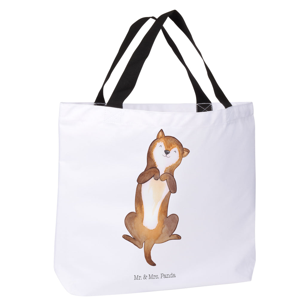 Shopper Hund Streicheln Beutel, Einkaufstasche, Tasche, Strandtasche, Einkaufsbeutel, Shopper, Schultasche, Freizeittasche, Tragebeutel, Schulbeutel, Alltagstasche, Hund, Hundemotiv, Haustier, Hunderasse, Tierliebhaber, Hundebesitzer, Sprüche, Hunde, Hundeliebe, Hundewelpe, Bauchkraulen