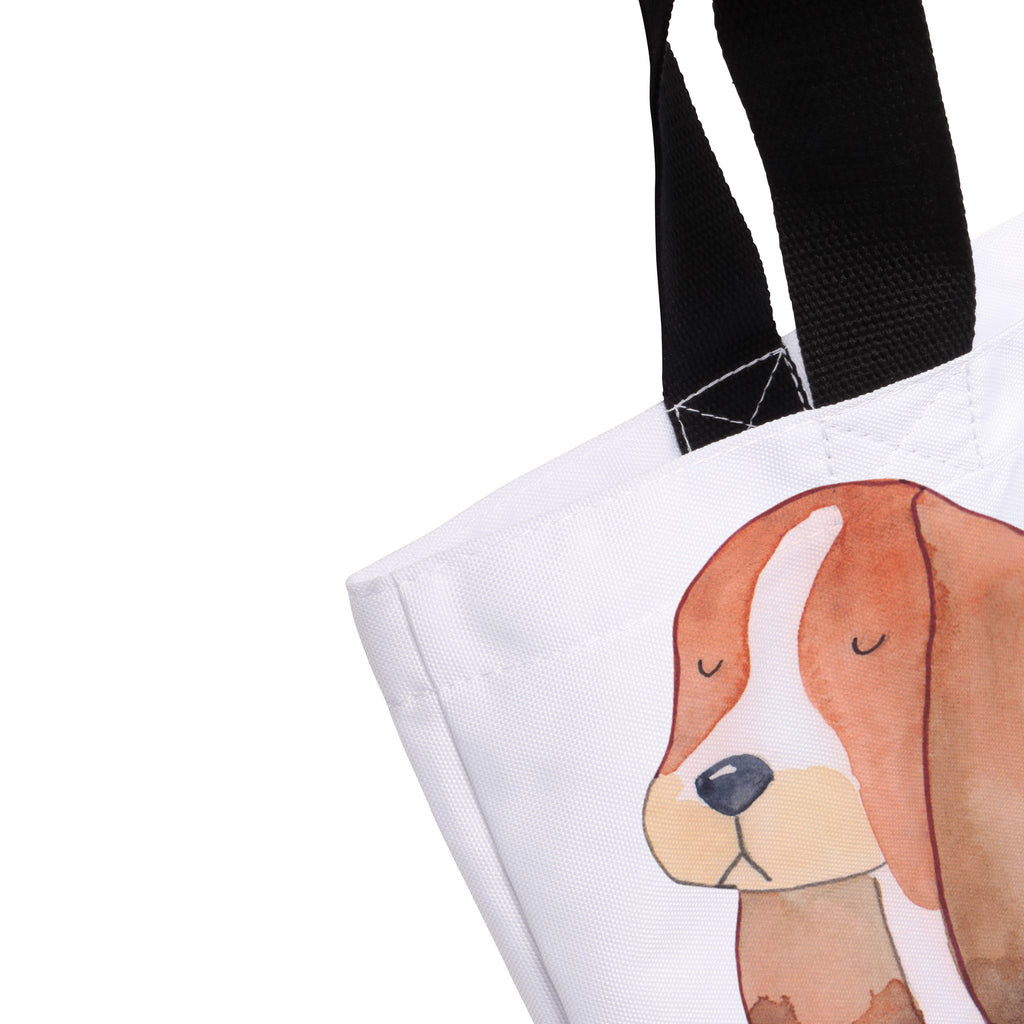 Shopper Hund Basset Hound Beutel, Einkaufstasche, Tasche, Strandtasche, Einkaufsbeutel, Shopper, Schultasche, Freizeittasche, Tragebeutel, Schulbeutel, Alltagstasche, Hund, Hundemotiv, Haustier, Hunderasse, Tierliebhaber, Hundebesitzer, Sprüche, Basset Hound, Basset, Hundeliebe, kinderlos