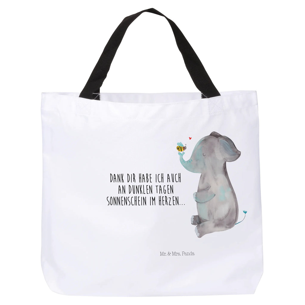 Shopper Elefant Biene Beutel, Einkaufstasche, Tasche, Strandtasche, Einkaufsbeutel, Shopper, Schultasche, Freizeittasche, Tragebeutel, Schulbeutel, Alltagstasche, Tiermotive, Gute Laune, lustige Sprüche, Tiere, Elefant, Biene, Liebe, Liebesbeweis, Jahrestag, Liebesgeschenk, Heiratsantrag, Hochzeitsgeschenk, Liebesspruch