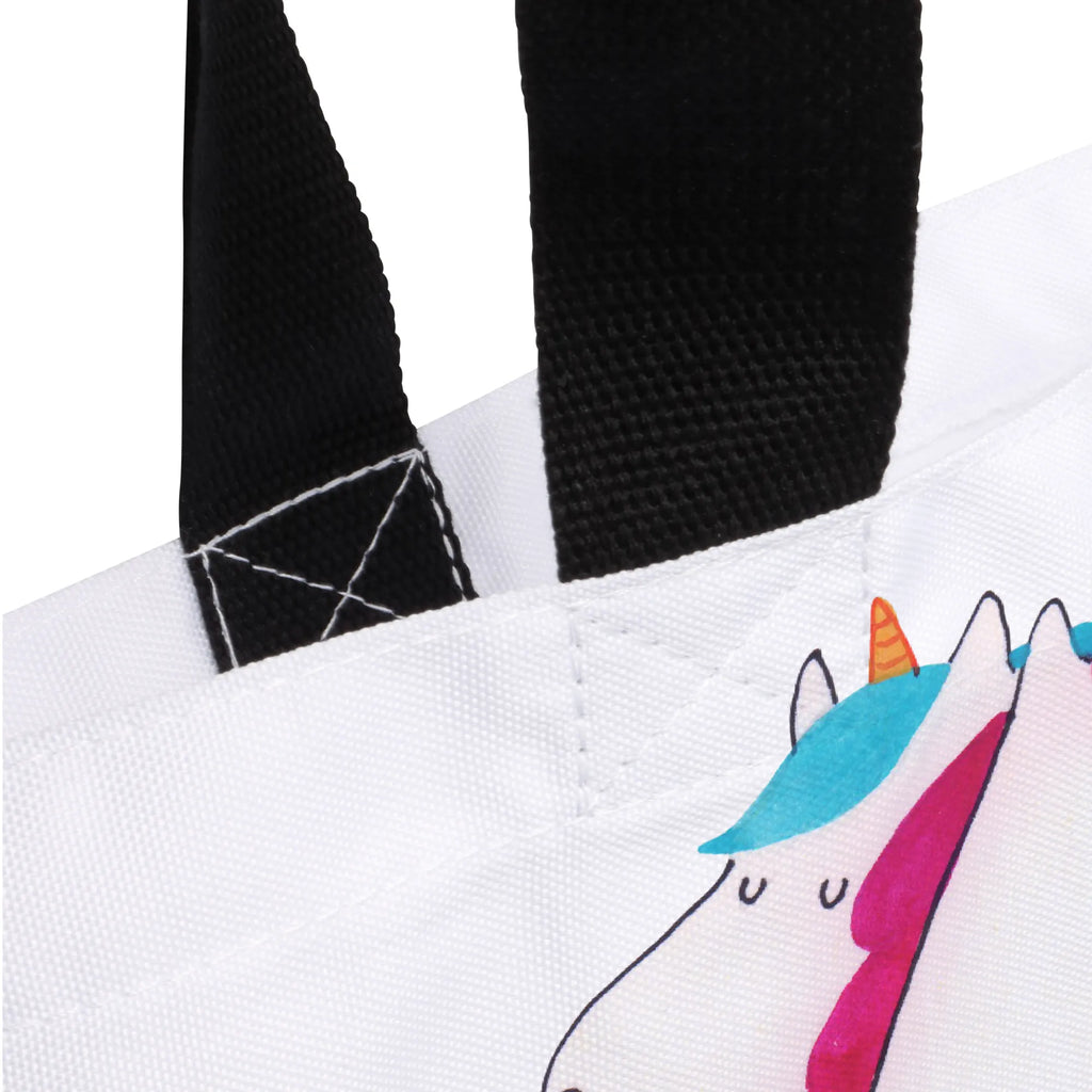 Shopper Einhörner Umarmen Beutel, Einkaufstasche, Tasche, Strandtasche, Einkaufsbeutel, Shopper, Schultasche, Freizeittasche, Tragebeutel, Schulbeutel, Alltagstasche, Einhorn, Einhörner, Einhorn Deko, Pegasus, Unicorn, Freundinnen, Freundin, BFF, Schwester, Schwestern, Familie, Geschwister, Sister, Liebe