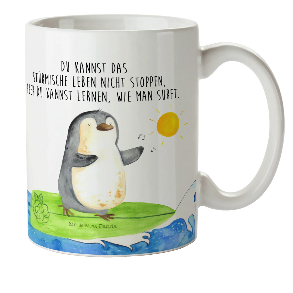 Kindertasse Pinguin Surfer Kindertasse, Kinder Tasse, Kunststoff Tasse, Kindergarten Tasse, Trinkbecher, Camping Becher, Kaffeetasse, Kunststoffbecher, Kindergartenbecher, Outdoorgeschirr, Kunststoffgeschirr, Reisebecher, Reisetasse, Kinderbecher, Bruchfeste Tasse, Bruchsichere Tasse, Plastik Tasse, Plastiktasse, Pinguin, Pinguine, surfen, Surfer, Hawaii, Urlaub, Wellen, Wellen reiten, Portugal