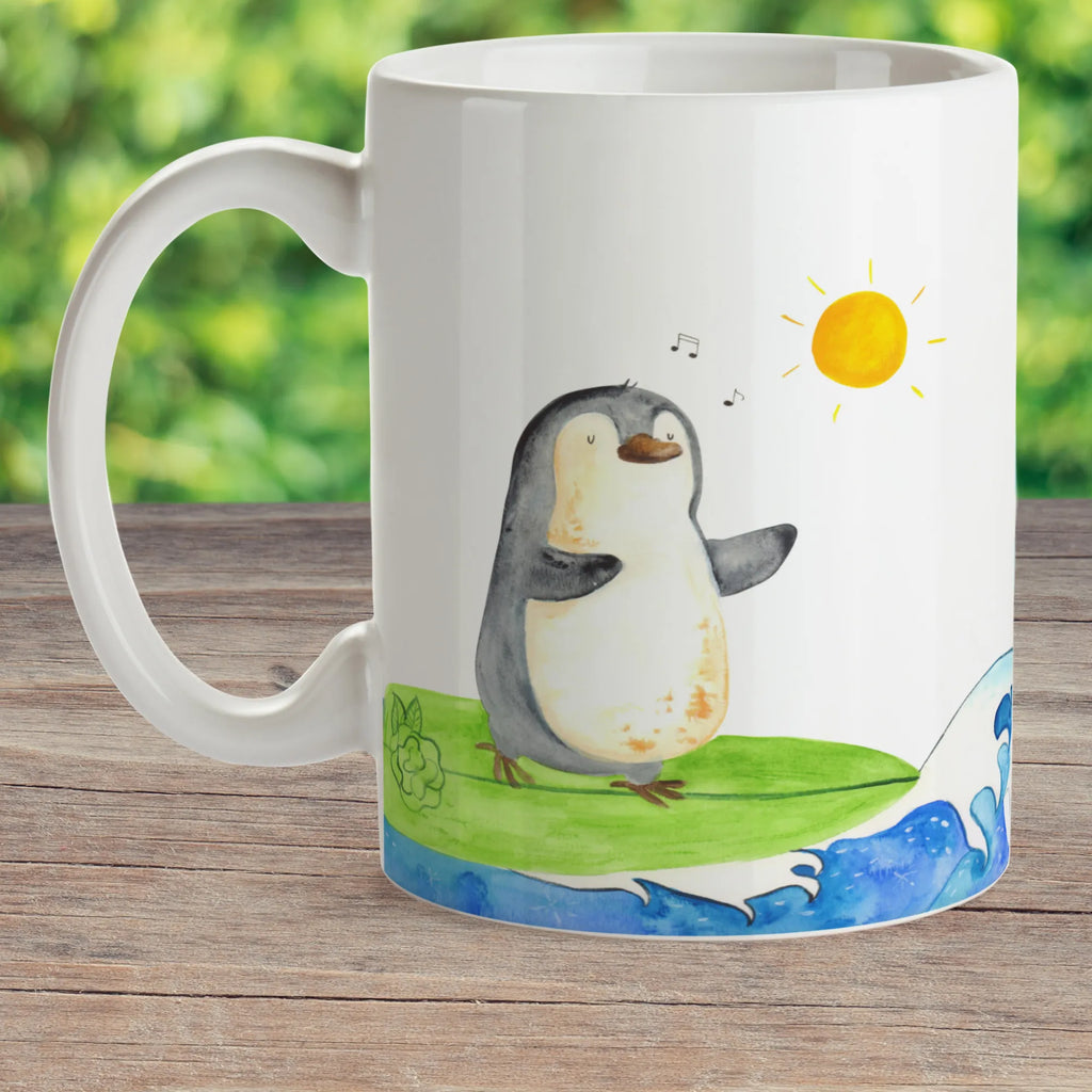 Kindertasse Pinguin Surfer Kindertasse, Kinder Tasse, Kunststoff Tasse, Kindergarten Tasse, Trinkbecher, Camping Becher, Kaffeetasse, Kunststoffbecher, Kindergartenbecher, Outdoorgeschirr, Kunststoffgeschirr, Reisebecher, Reisetasse, Kinderbecher, Bruchfeste Tasse, Bruchsichere Tasse, Plastik Tasse, Plastiktasse, Pinguin, Pinguine, surfen, Surfer, Hawaii, Urlaub, Wellen, Wellen reiten, Portugal