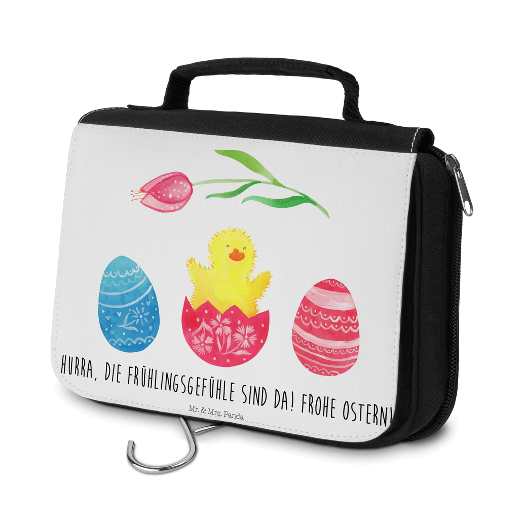 Kulturbeutel Küken Schlüpfen Kulturbeutel, Zum Aufhängen, Waschtasche, Kosmetiktasche, Damen, Herren, Aufbewahrungstasche, Schminktasche, Kosmetikbeutel, Organizer, Kulturtasche, Schminkutensil, Ostern, Osterhase, Ostergeschenke, Osternest, Osterdeko, Geschenke zu Ostern, Ostern Geschenk, Ostergeschenke Kinder, Ostern Kinder, Küken, Osterei, Ostereier, Ei, Frühlingsgefühle, Freude, Grüße, liebe Grüße, Frohe Ostern, Ostergrüße