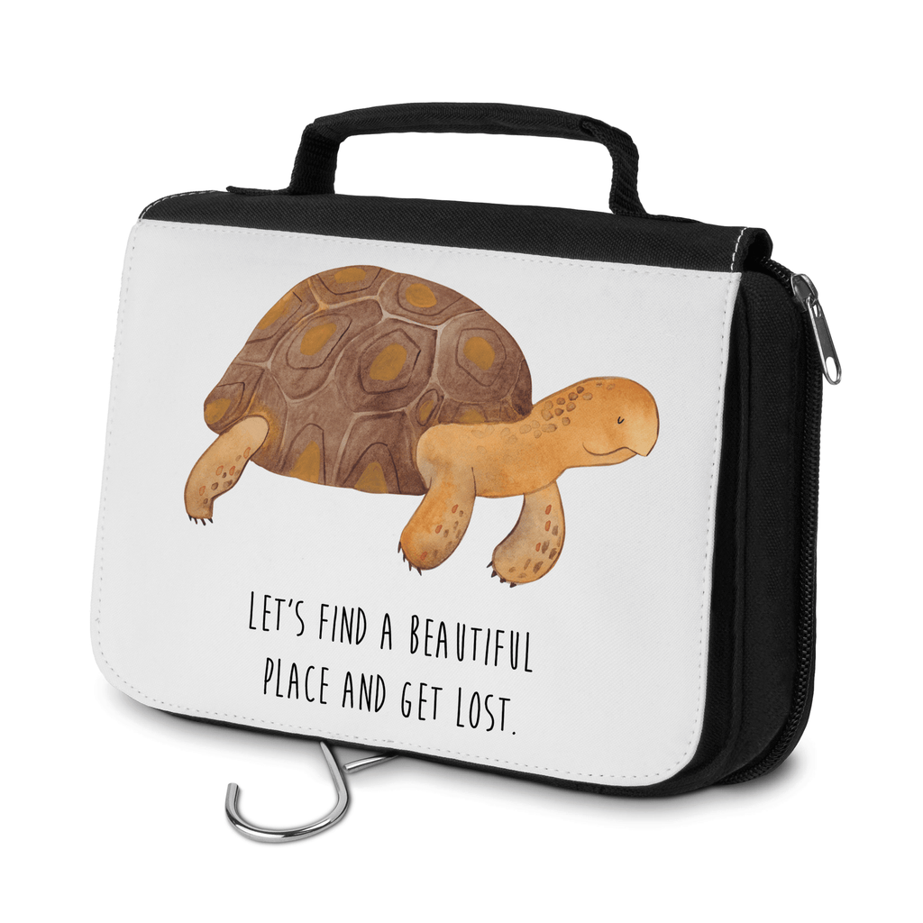 Kulturbeutel Schildkröte Marschieren Kulturbeutel, Zum Aufhängen, Waschtasche, Kosmetiktasche, Damen, Herren, Aufbewahrungstasche, Schminktasche, Kosmetikbeutel, Organizer, Kulturtasche, Schminkutensil, Meerestiere, Meer, Urlaub, Schildkröte, Schildkröten, get lost, Abenteuer, Reiselust, Inspiration, Neustart, Motivation, Lieblingsmensch